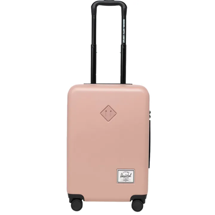 Handbagage Trolleys|Reistrolleys>Herschel Supply Co. Heritage Hardshell Large Carry On Luggage ash rose