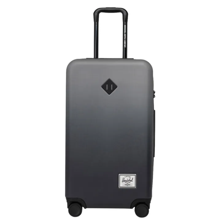 Reistrolleys|Reiskoffers>Herschel Supply Co. Heritage Hardshell Medium Luggage black gradient