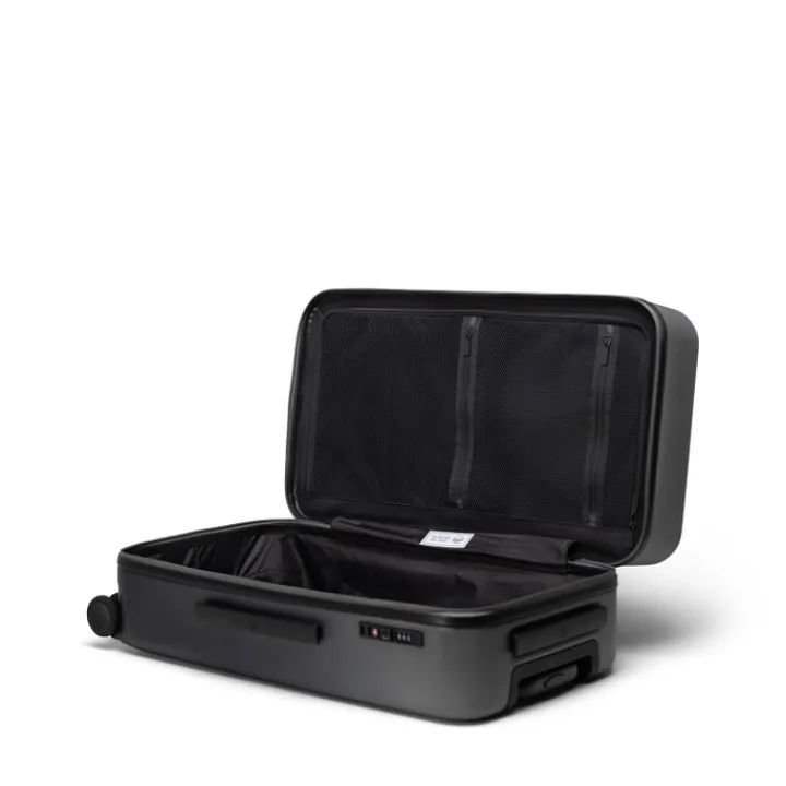 Reistrolleys|Reiskoffers>Herschel Supply Co. Heritage Hardshell Medium Luggage black gradient