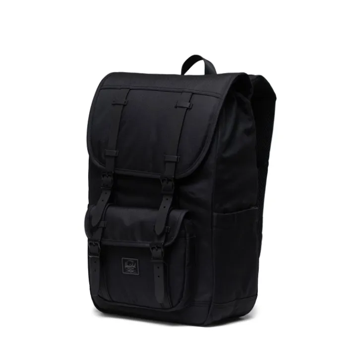Heren Rugzakken|Dames Rugzakken>Herschel Supply Co. Little America Mid Backpack black tonal