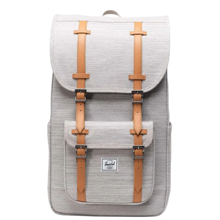 Heren Rugzakken|Schoolrugzak>Herschel Supply Co. Little America Backpack light grey crosshatch