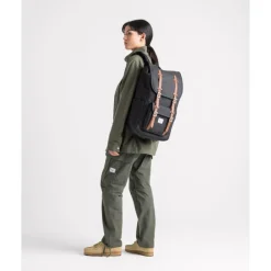 Heren Rugzakken|Schoolrugzak>Herschel Supply Co. Little America Backpack light grey crosshatch