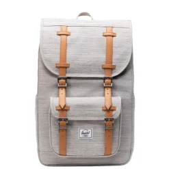 Heren Rugzakken|Dames Rugzakken>Herschel Supply Co. Little America Mid Backpack light grey crosshatch