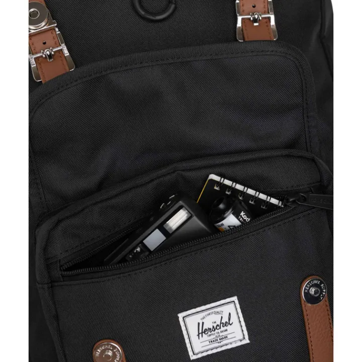 Heren Rugzakken|Dames Rugzakken>Herschel Supply Co. Little America Mid Backpack light grey crosshatch