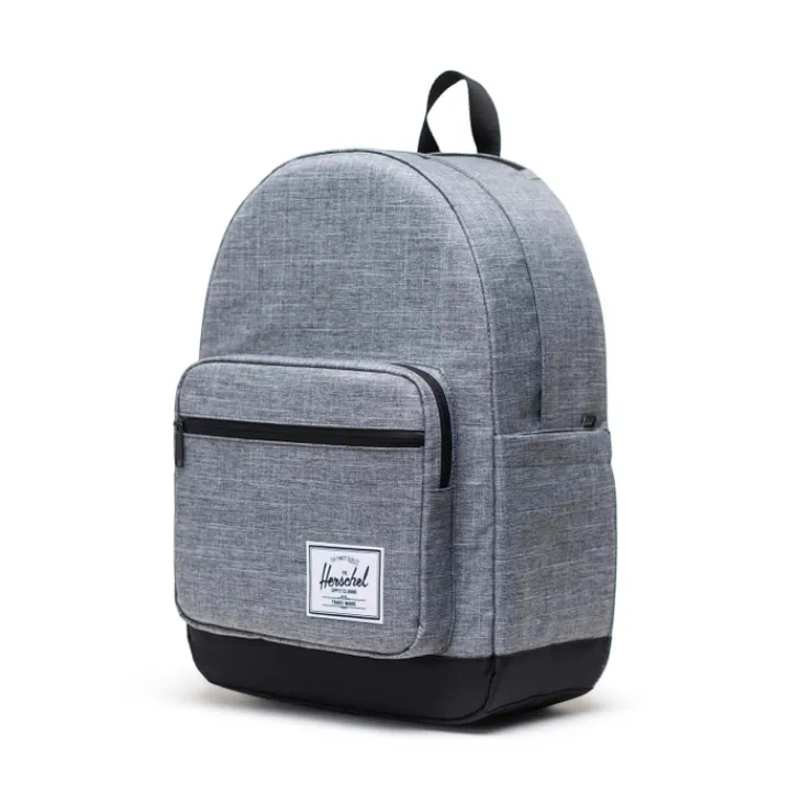 Dames Rugzakken|Schoolrugzak>Herschel Supply Co. Pop Quiz Backpack raven crosshatch