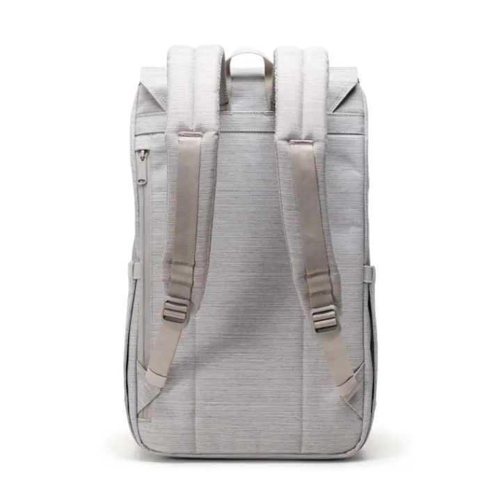 Heren Rugzakken|Dames Rugzakken>Herschel Supply Co. Retreat Backpack light grey crosshatch