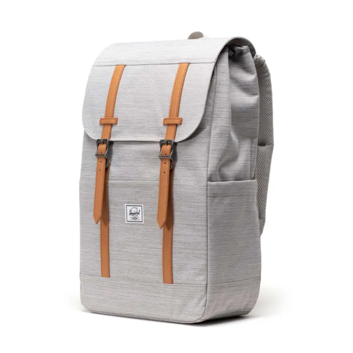 Heren Rugzakken|Dames Rugzakken>Herschel Supply Co. Retreat Backpack light grey crosshatch