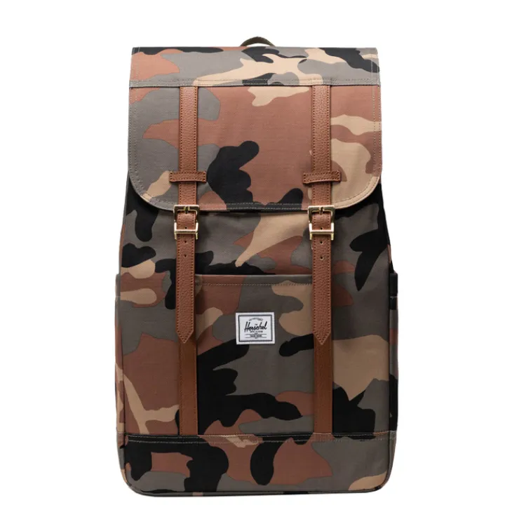 Heren Rugzakken|Dames Rugzakken>Herschel Supply Co. Retreat Backpack Backpack woodland camo