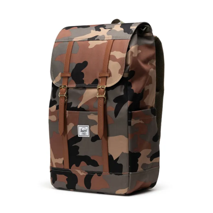 Heren Rugzakken|Dames Rugzakken>Herschel Supply Co. Retreat Backpack Backpack woodland camo
