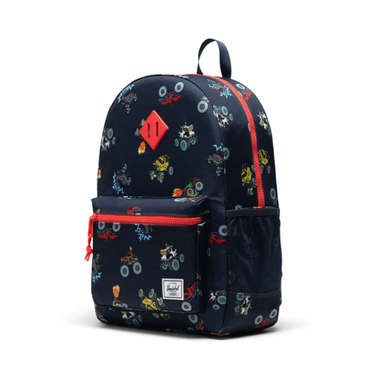 Peuter Rugzakken|Kinderrugzakken>Herschel Supply Co. Youth Backpack XL monster trucks