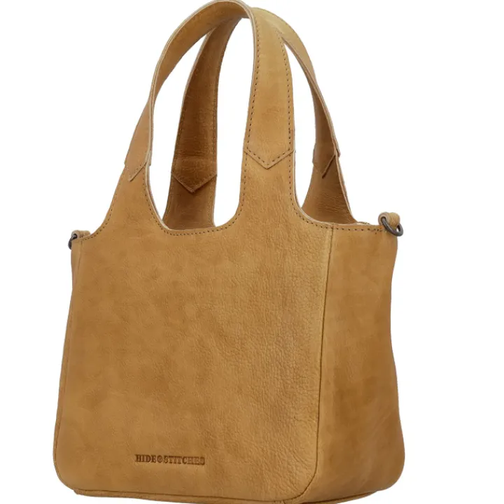 Handtassen|Damestassen>Hide & Stitches Earth Handbag sand