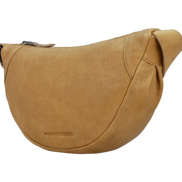 Crossbody|Damestassen>Hide & Stitches Earth Hipbag sand