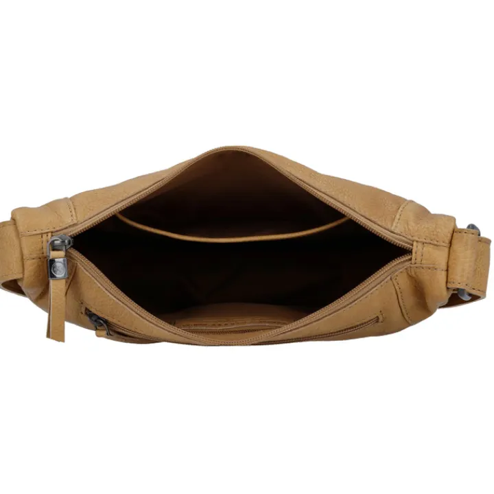 Crossbody|Damestassen>Hide & Stitches Earth Hipbag sand