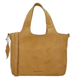 Schoudertassen|Damestassen>Hide & Stitches Earth Shopper sand