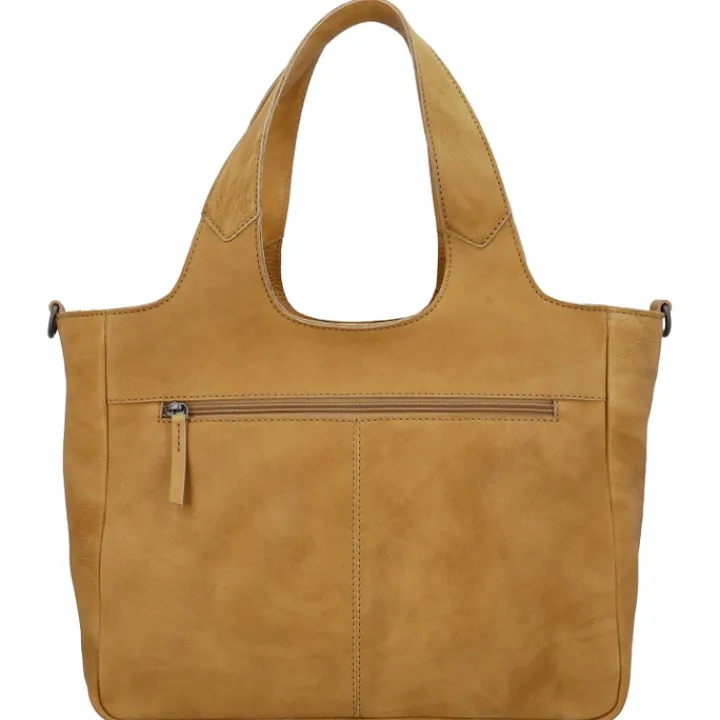 Schoudertassen|Damestassen>Hide & Stitches Earth Shopper sand
