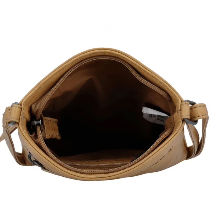 Schoudertassen|Crossbody>Hide & Stitches Earth Shoulderbag sand