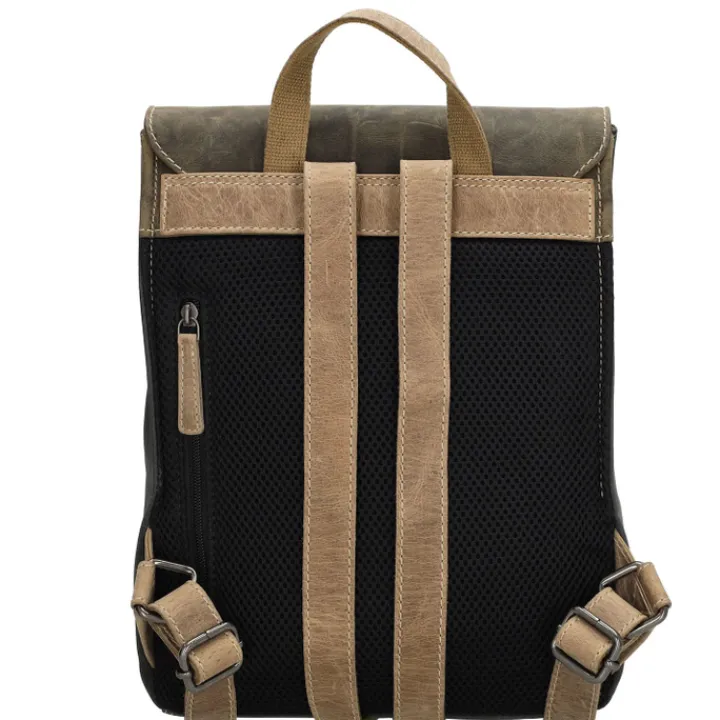 Mini Rugzakken|Kleine Rugzakken>Hide & Stitches Himalaya Backpack olivegreen