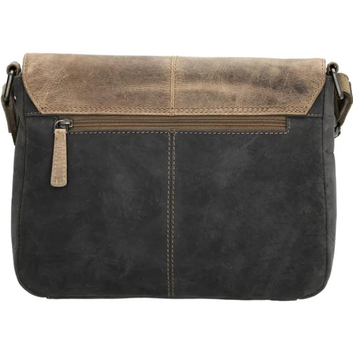 Schoudertassen|Crossbody>Hide & Stitches Himalaya Shoulderbag olivegreen