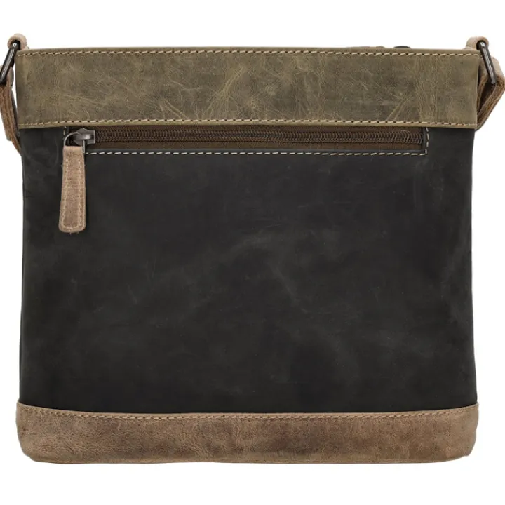 Schoudertassen|Crossbody>Hide & Stitches Himalaya Shoulderbag olivegreen