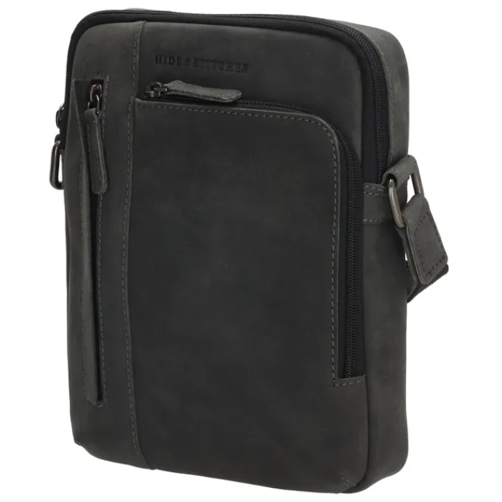 Schoudertassen|Crossbody>Hide & Stitches Idaho Breeze Schoudertas zwart