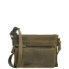 Schoudertassen|Crossbody>Hide & Stitches Idaho Celestial Schoudertas olijfgroen