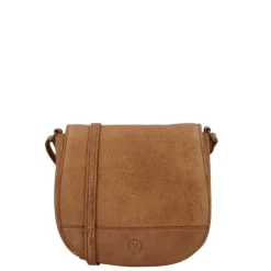 Schoudertassen|Crossbody>Hide & Stitches Idaho Crossbody Shoulderbag cognac
