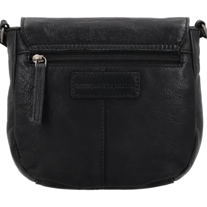 Schoudertassen|Crossbody>Hide & Stitches Idaho Crossbody Shoulderbag black