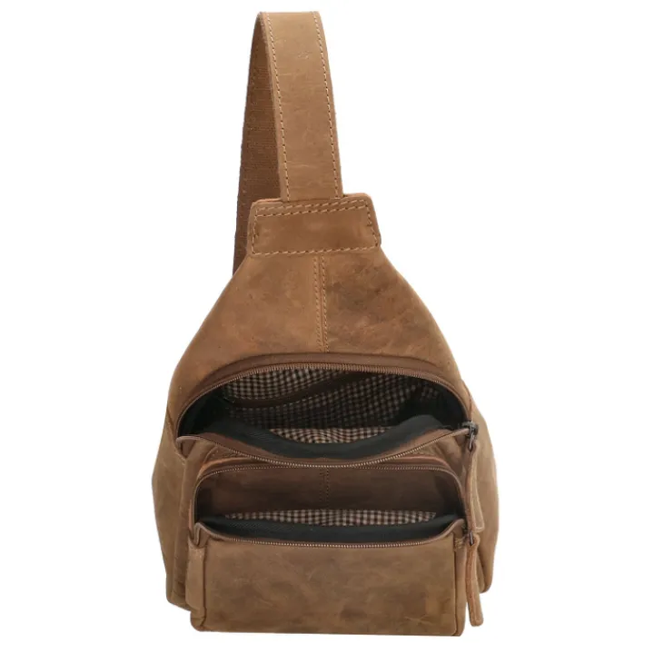 Sling Bags|Damestassen>Hide & Stitches Idaho Radiant Schoudertas bruin