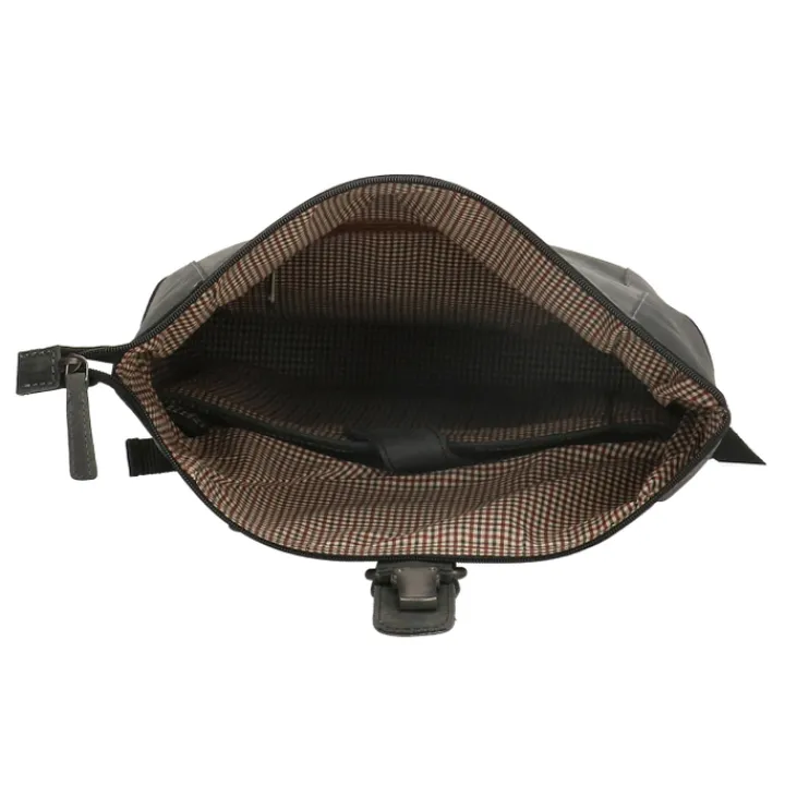Kleine Rugzakken|Daypack>Hide & Stitches Idaho Rolltop Backpack 15,6" black