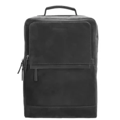 Kleine Rugzakken|15.6 Inch Laptoptassen>Hide & Stitches Idaho Rustic Rugzak zwart