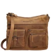 Schoudertassen|Crossbody>Hide & Stitches Idaho Shoulderbag brown