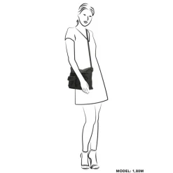Schoudertassen|Crossbody>Hide & Stitches Idaho Shoulderbag black
