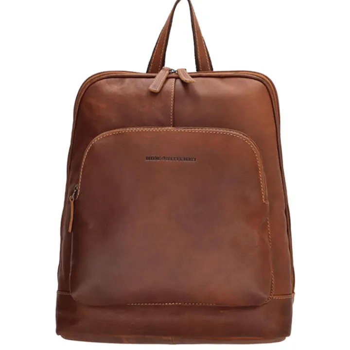 Mini Rugzakken|Kleine Rugzakken>Hide & Stitches Japura Backpack Large cognac
