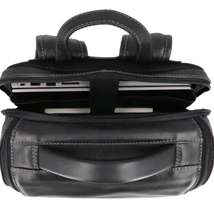 15.6 Inch Laptoptassen|Laptop Rugzakken>Hide & Stitches Japura Backpack black