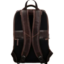 Dames Rugzakken|15.6 Inch Laptoptassen>Hide & Stitches Japura Backpack dark brown