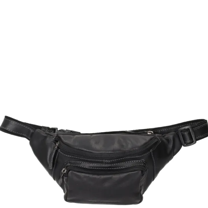 Heuptassen>Hide & Stitches Japura Hipbag black