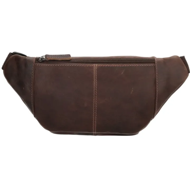 Heuptassen>Hide & Stitches Japura Hipbag darkbrown