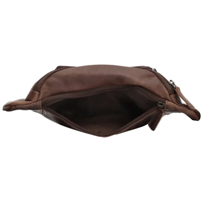 Heuptassen>Hide & Stitches Japura Hipbag darkbrown