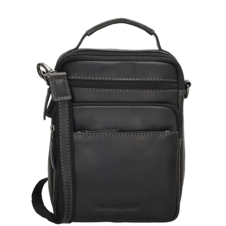 Schoudertassen|Crossbody>Hide & Stitches Japura Reporter black