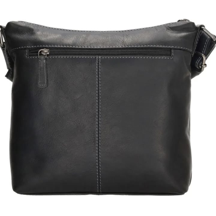 Schoudertassen|Crossbody>Hide & Stitches Japura Shoulderbag Large black