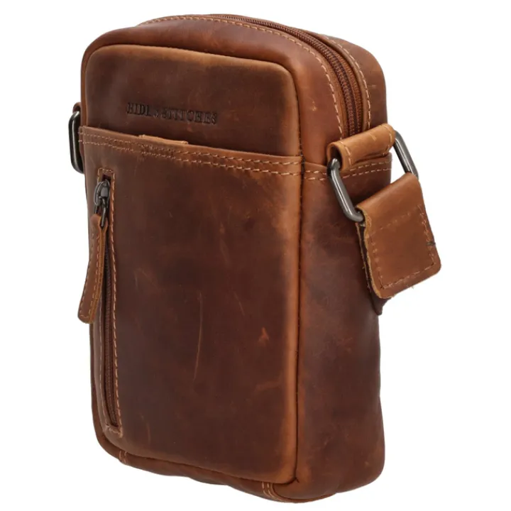 Schoudertassen|Crossbody>Hide & Stitches Japura Shoulderbag cognac
