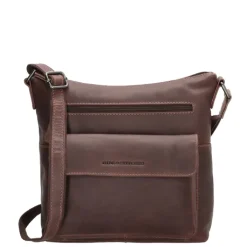 Schoudertassen|Crossbody>Hide & Stitches Japura Shoulderbag Large dark brown