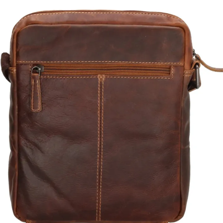 Schoudertassen|Damestassen>Hide & Stitches Japura Shoulderbag cognac