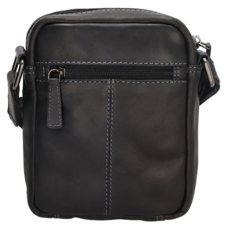 Schoudertassen|Crossbody>Hide & Stitches Japura Shoulderbag black