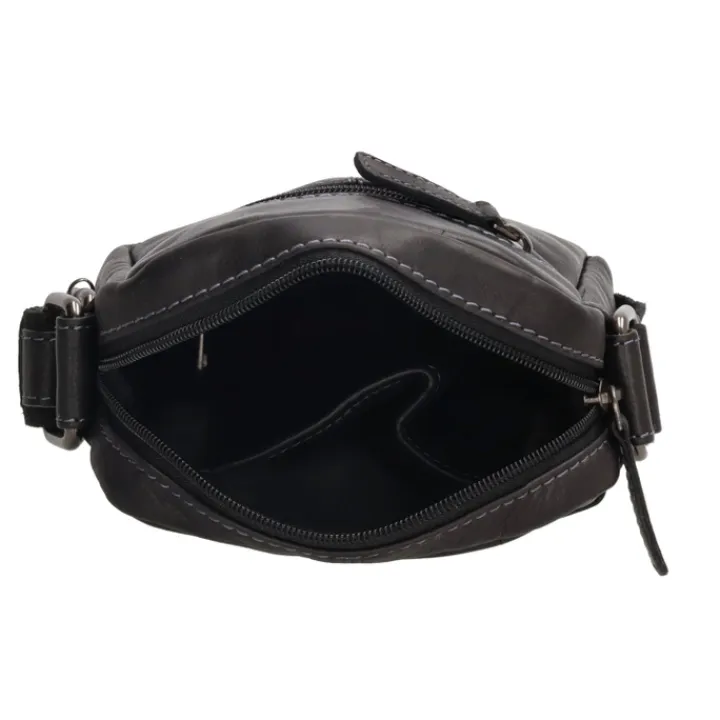 Schoudertassen|Crossbody>Hide & Stitches Japura Shoulderbag black