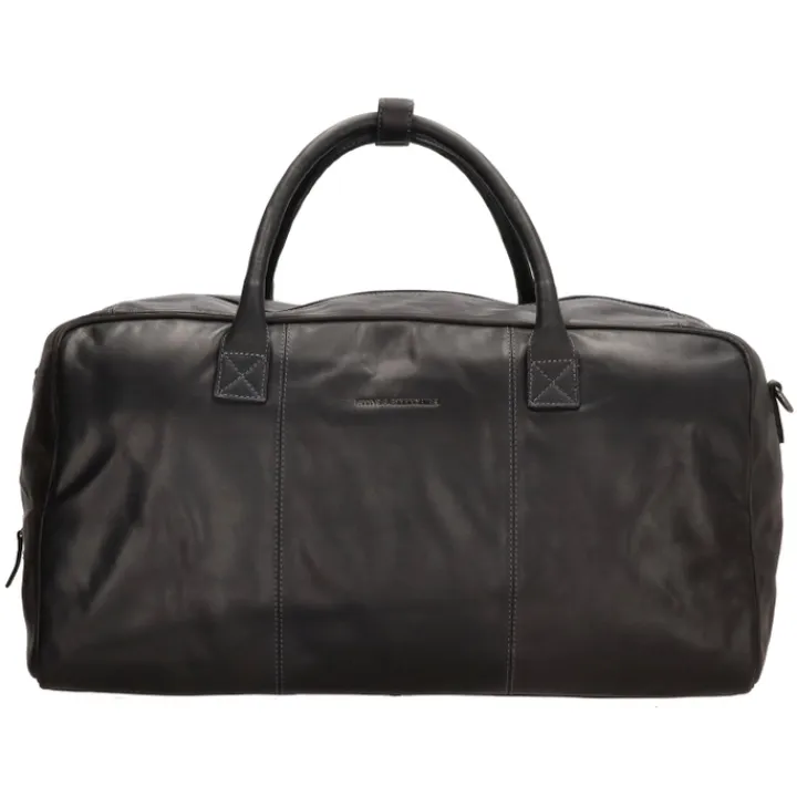 Handbagage Reistassen|Dames Reistassen>Hide & Stitches Japura Travelbag black