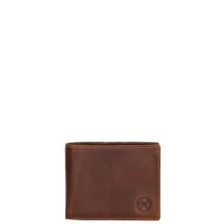 Rfid Portemonnees|Grote Portemonnees>Hide & Stitches Japura Wallet cognac