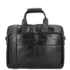 15.6 Inch Laptoptassen|Laptop Schoudertassen>Hide & Stitches Next Navajo Laptopbag black