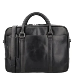 Aktetassen|15.6 Inch Laptoptassen>Hide & Stitches Next Navajo Laptopbag black