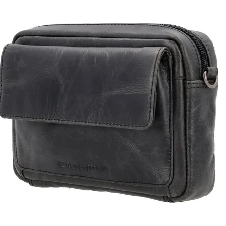 Schoudertassen|Damestassen>Hide & Stitches Next Navajo Shoulderbag 22351 black